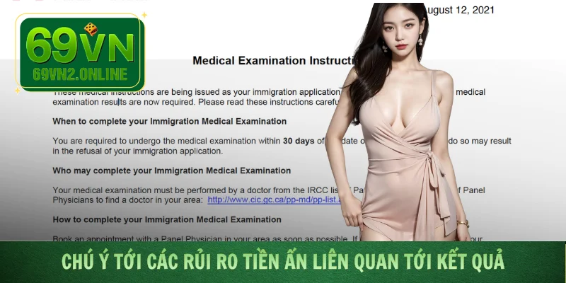 Chú ý tới các rủi ro tiền ẩn liên quan tới kết quả