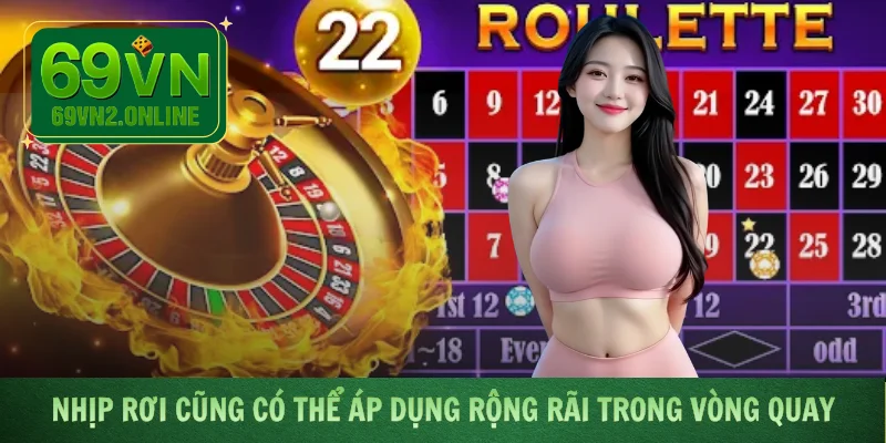 Nhịp rơi cũng có thể áp dụng rộng rãi trong vòng quay