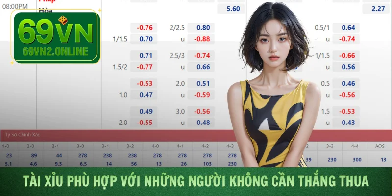 Tài Xỉu phù hợp với những người không cần thắng thua